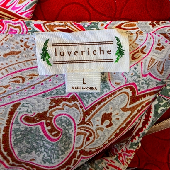 NWOT Paisley Maxi Dress - Picture 5 of 7